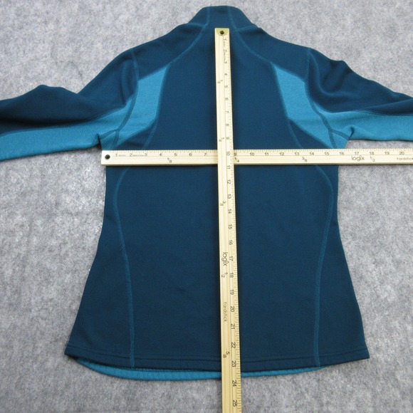 Patagonia Capilene Pullover Women XS 4 Expedition Polartec Zip Neck‎ Jacket Blue - Picture 9 of 15